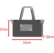 バッグ（ポスト用）　31×26×3cm