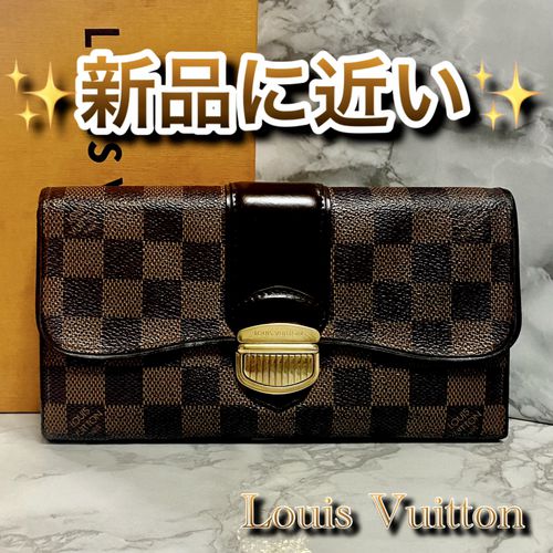 限界価格 Louis Vuitton ルイヴィトン ダミエ サイフ 財布 長財布 メンズ レディース 男女兼用 即日発送のフリマ商品 Kante Komehyo