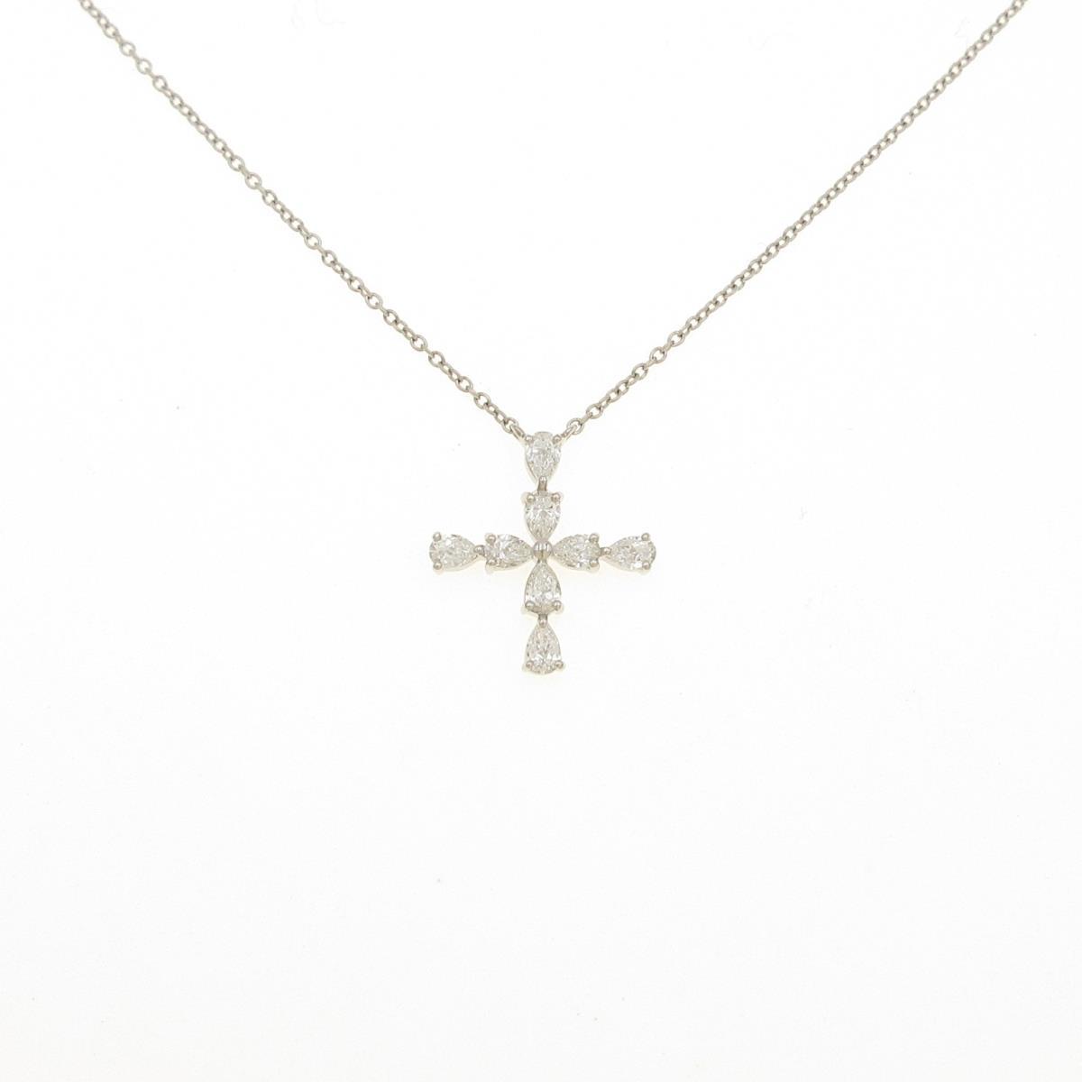 コメ兵 ハリーウィンストン ペアシェイプミニクロス ネックレス ハリーウィンストン ブランドジュエリー ネックレス その他 公式 日本最大級のリユースデパートkomehyo