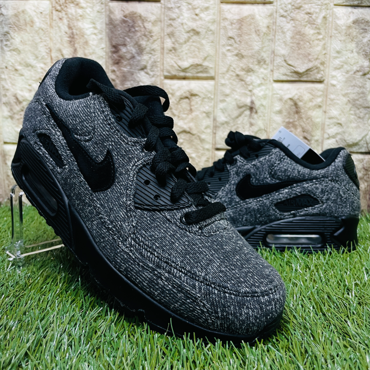 28 5cm ループウィラー ナイキ エアマックス90 Nike メンズ スニーカー 黒のフリマ商品 Kante Komehyo