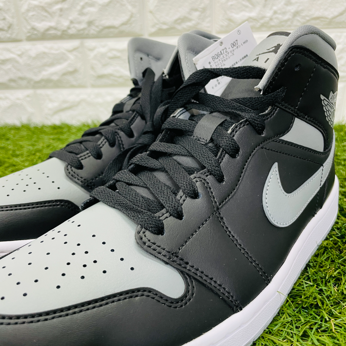 29 0cm ナイキ ウィメンズ エアジョーダン 1 Nike Air Jordan 1 Aj1 ブラック ホワイト グレーのフリマ商品 Kante Komehyo