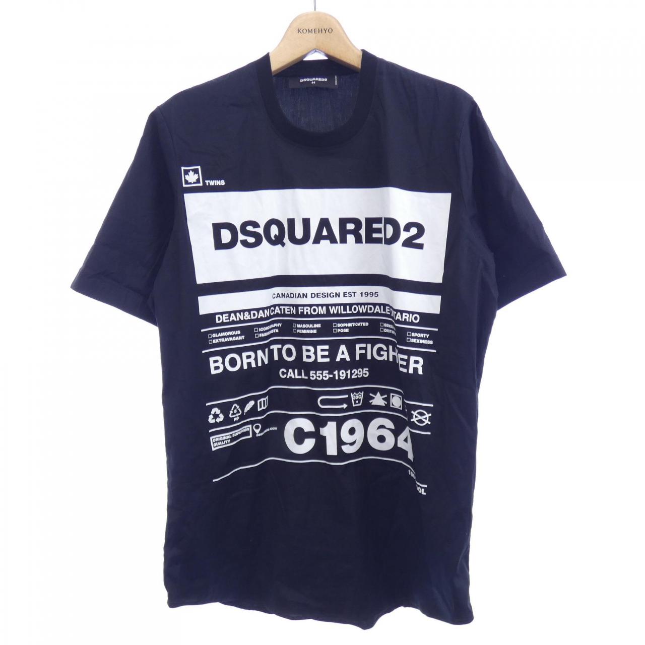 ディースク ディースクエアード タトゥーシャツM 試着のみdsquared2