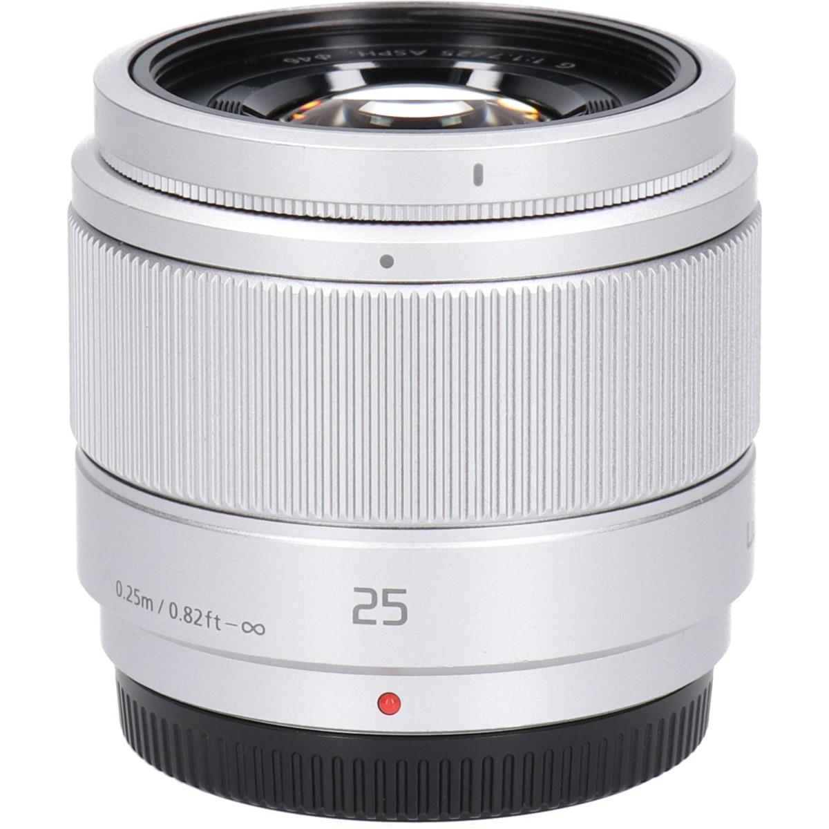 LUMIX G 25mm/F1.7 ASPH. H-H025-S [シルバー] 中古価格比較 - 価格.com