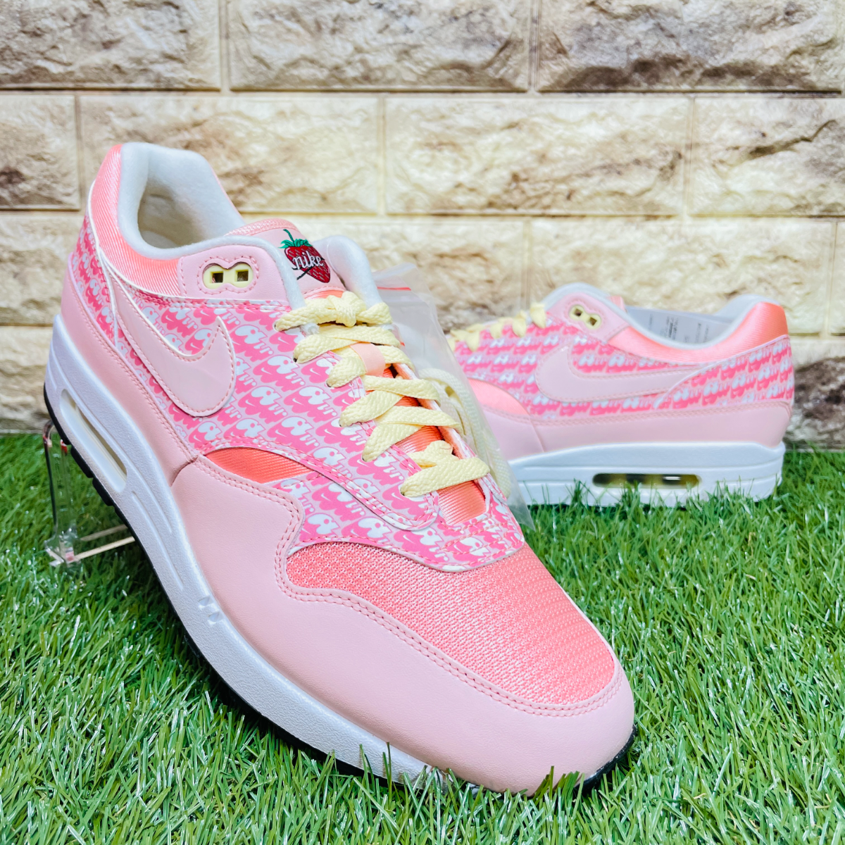 25 5cm ナイキ エアマックス 1 プレミアム ストロベリー Nike メンズ スニーカーのフリマ商品 Kante Komehyo
