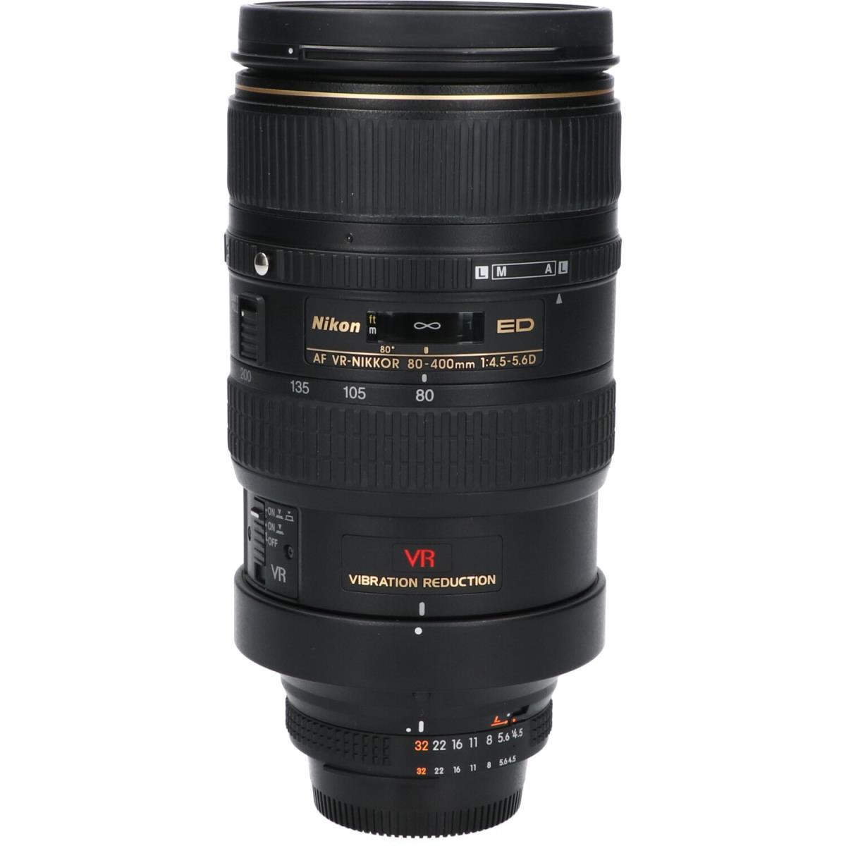 50％OFF】Nikon AF VR 80-400 nikkor 1:4.2-5.6D レンズ(ズーム