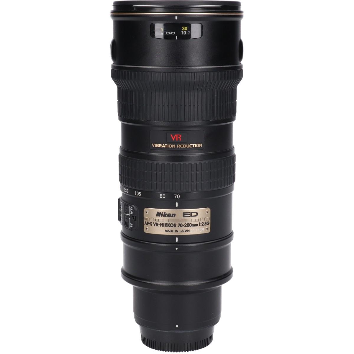 Nikon - 【中古】(ニコン) Nikon AF-S70-200/2.8E FL ED VR AF-S VR Zoom-Nikkor ED 70-200mm F2.8G(IF) [ブラック] 中古