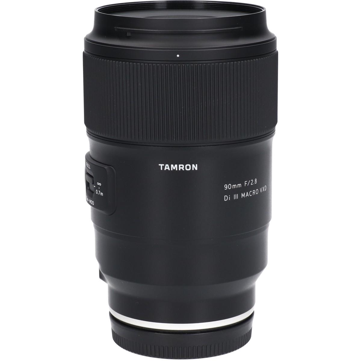 TAMRON 90mm F/2.8 Di III MACRO F072 ソニーE TAMRON 90mm F/2.8 Di III MACRO VXD (Model F072) ソニーEマウント