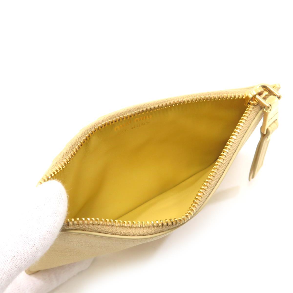 コメ兵 ミュウミュウ コインケース ５ｍｂ００６ ミュウミュウ ブランド財布 小物 コインケース 札入れ 公式 日本最大級のリユースデパートkomehyo