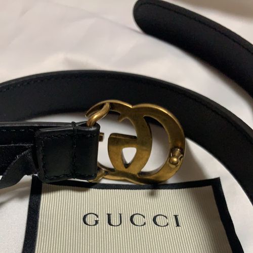 Gucci ベルト サイズ70cm レディース Ggマーモント のフリマ商品 Kante Komehyo