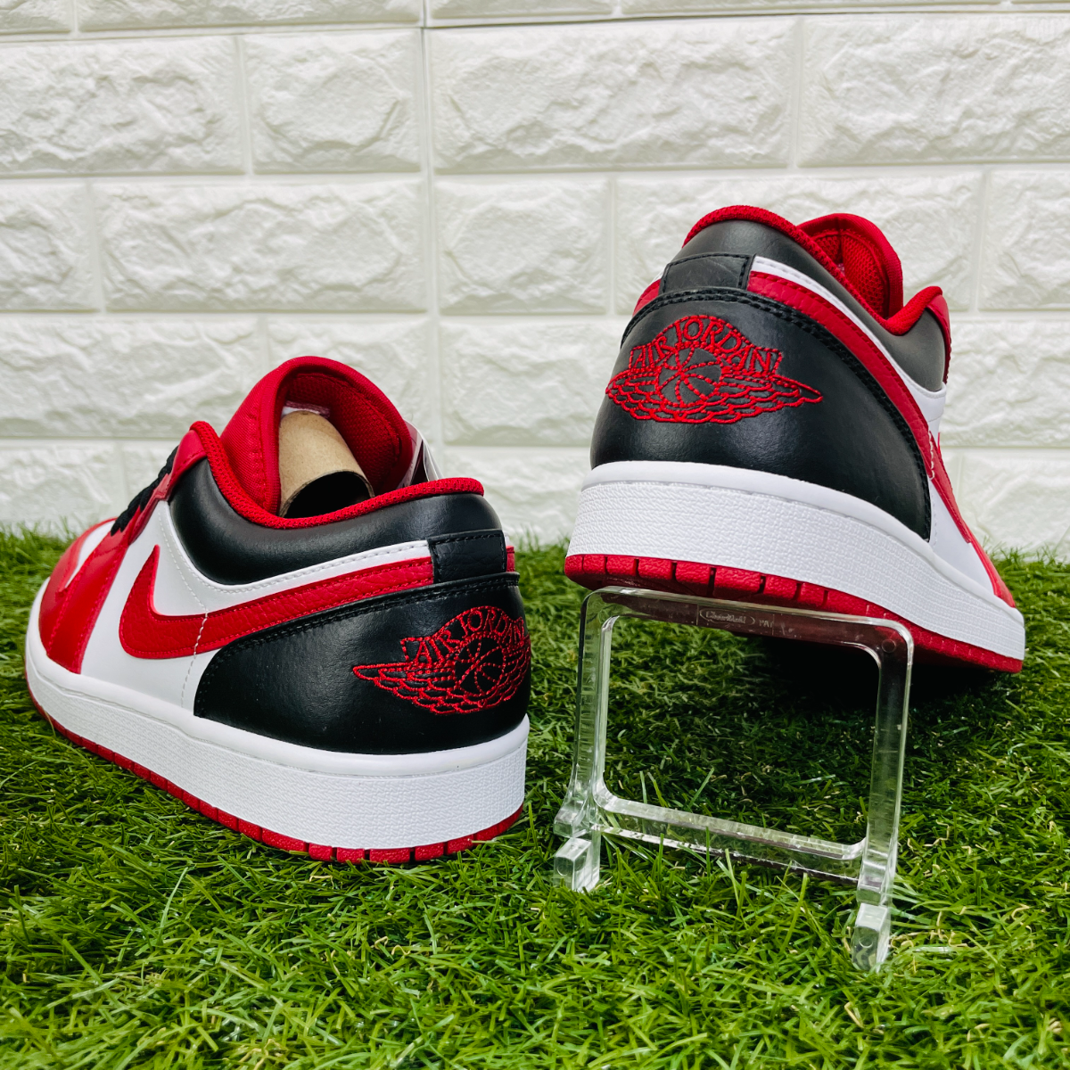 28 5cm ナイキ エアジョーダン 1 ロー Nike Air Jordan 1 Low Aj1 メンズ スニーカー 赤 白 黒のフリマ商品 Kante Komehyo