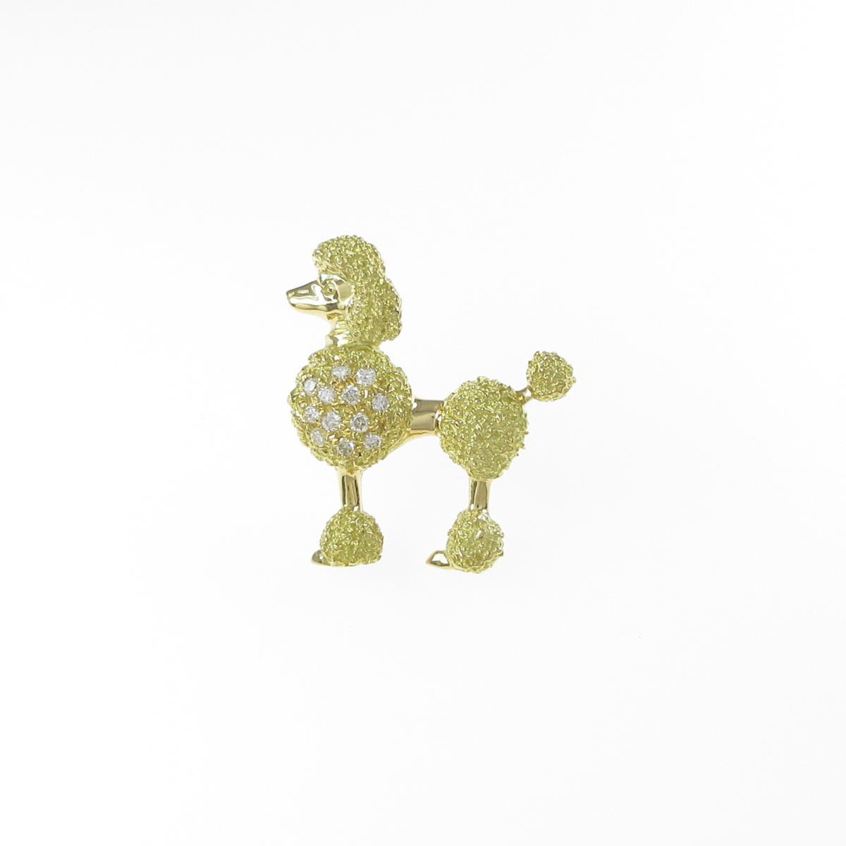 コメ兵 ｋ１８ｙｇ ドッグ ダイヤモンドブローチ ノーブランドジュエリー ブローチ 公式 日本最大級のリユースデパートkomehyo