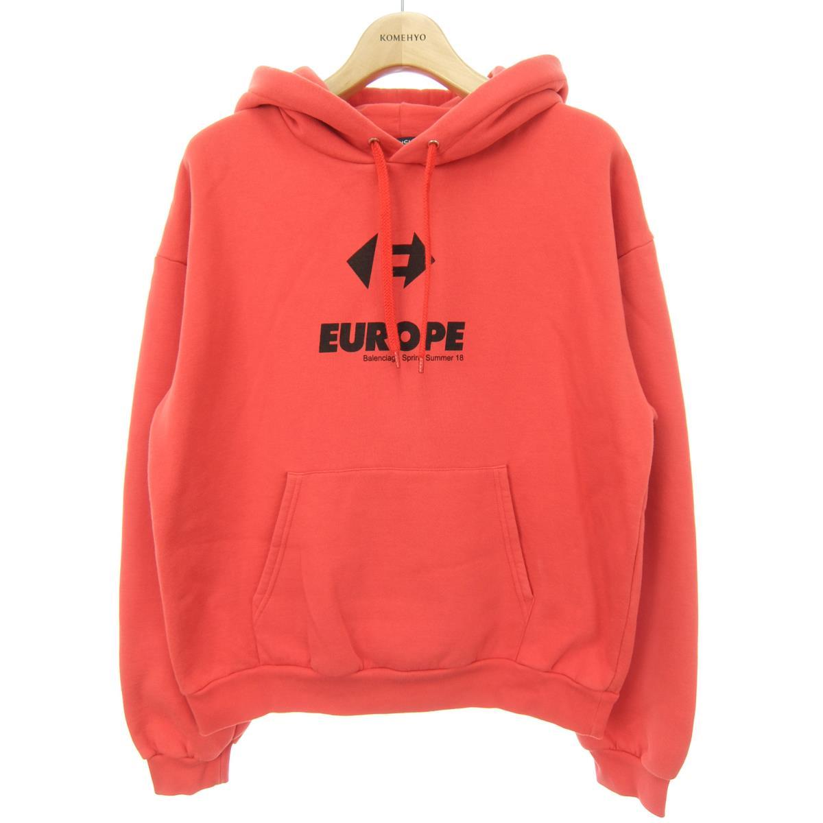 バース 確かに ブロー バレンシアガ 赤 パーカー Gwag Org