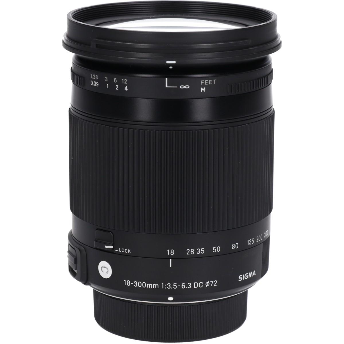 【中古】シグマ 18-300mm 1:3.5-6.3 DC キヤノンマウント 中古：AB(良品)】シグマ 18-300mm F3.5-6.3 DC MACRO OS HSM
