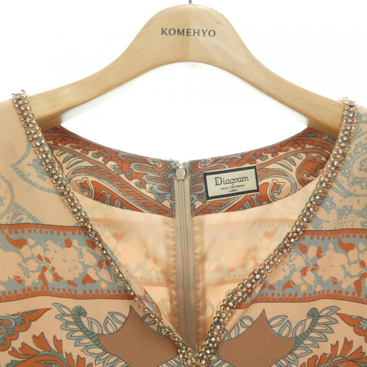 コメ兵 ダイアグラム Diagram ワンピース ダイアグラム レディースファッション トップス その他 公式 日本最大級のリユースデパートkomehyo