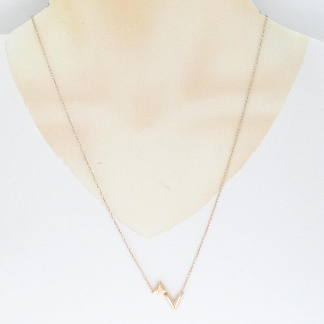 Lv upside down deals necklace price