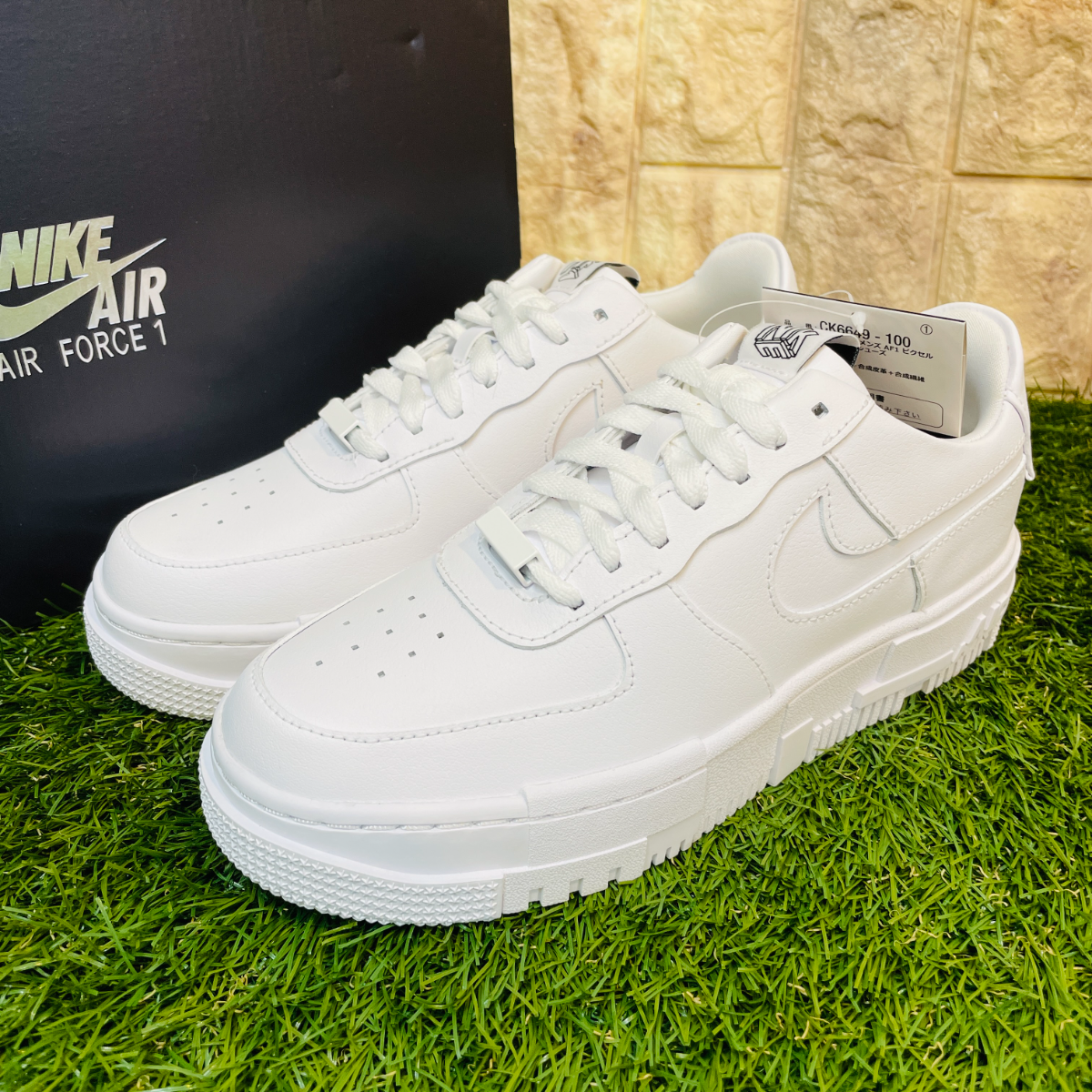 メーカー直送】 NIKE AIR FORCE1 SAGE LOW エアフォース1 白 24.5