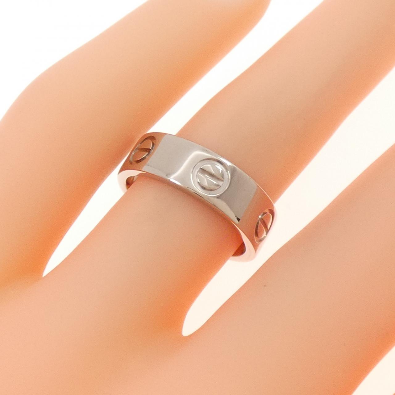 Cartier LOVE RING 美品　7号 Authentic Cartier Love Ring #260-007-607-3472 | eBay