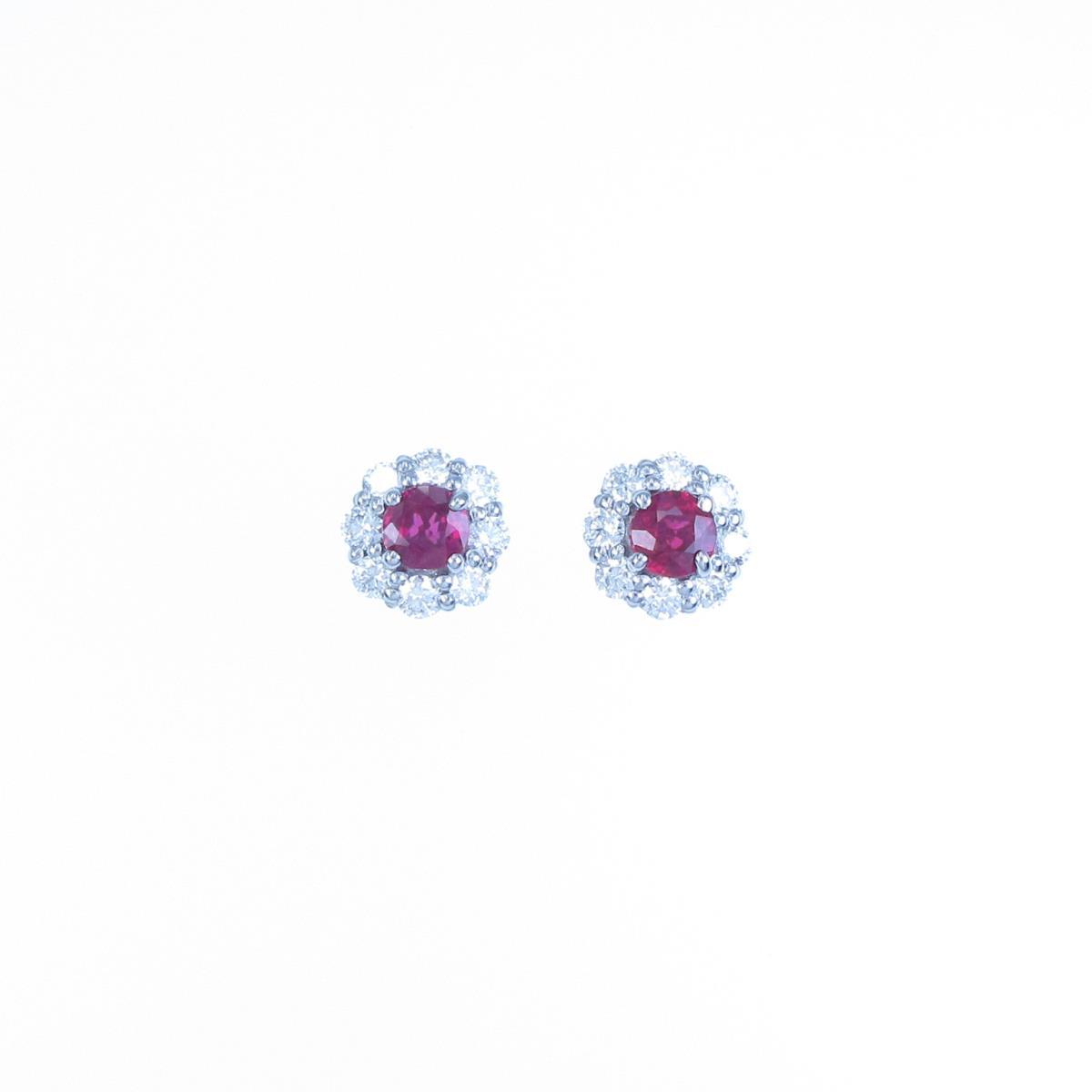 コメ兵 リメイク ｐｔ ルビーピアス ノーブランドジュエリー ピアス 公式 日本最大級のリユースデパートkomehyo