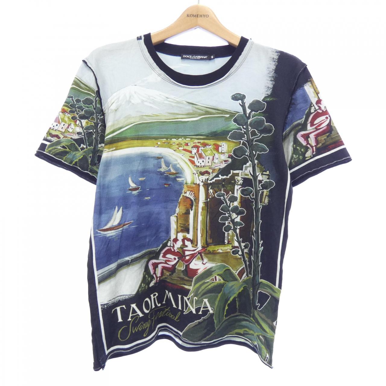 コメ兵 ドルチェアンドガッバーナ Dolce Gabbana Tシャツ ドルチェアンドガッバーナ メンズファッション トップス ｔシャツ 公式 日本最大級のリユースデパートkomehyo