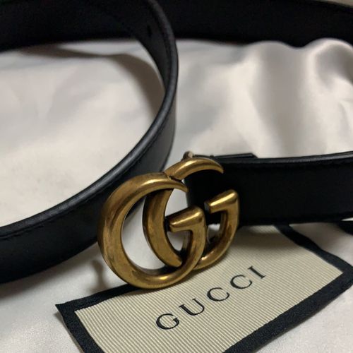 Gucci ベルト サイズ70cm レディース Ggマーモント のフリマ商品 Kante Komehyo