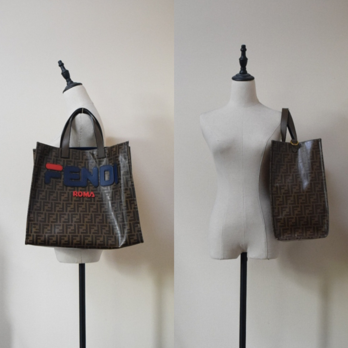 訳ありセール Fendi フェンデイ Filaコラボ FENDI MANIA ズッカ tdh