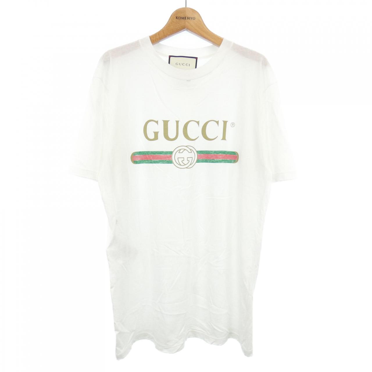 コメ兵 グッチ Gucci Tシャツ グッチ レディースファッション トップス ｔシャツ 公式 日本最大級のリユースデパートkomehyo