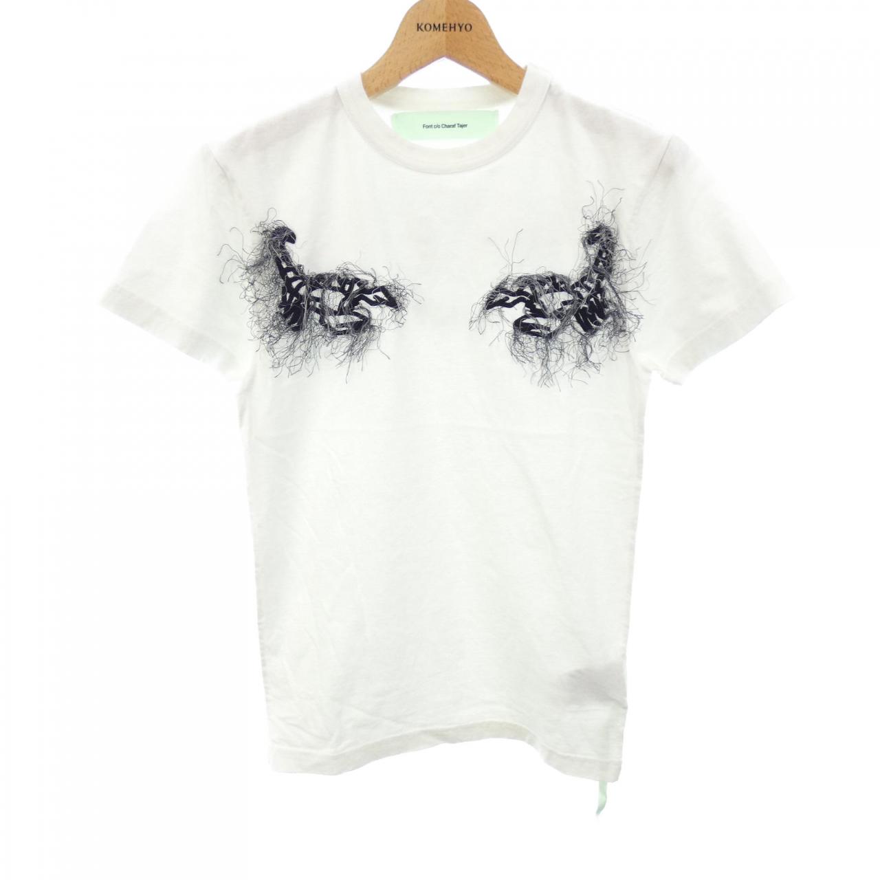 コメ兵 オフホワイト Off White Tシャツ オフホワイト レディースファッション トップス ｔシャツ 公式 日本最大級のリユースデパートkomehyo