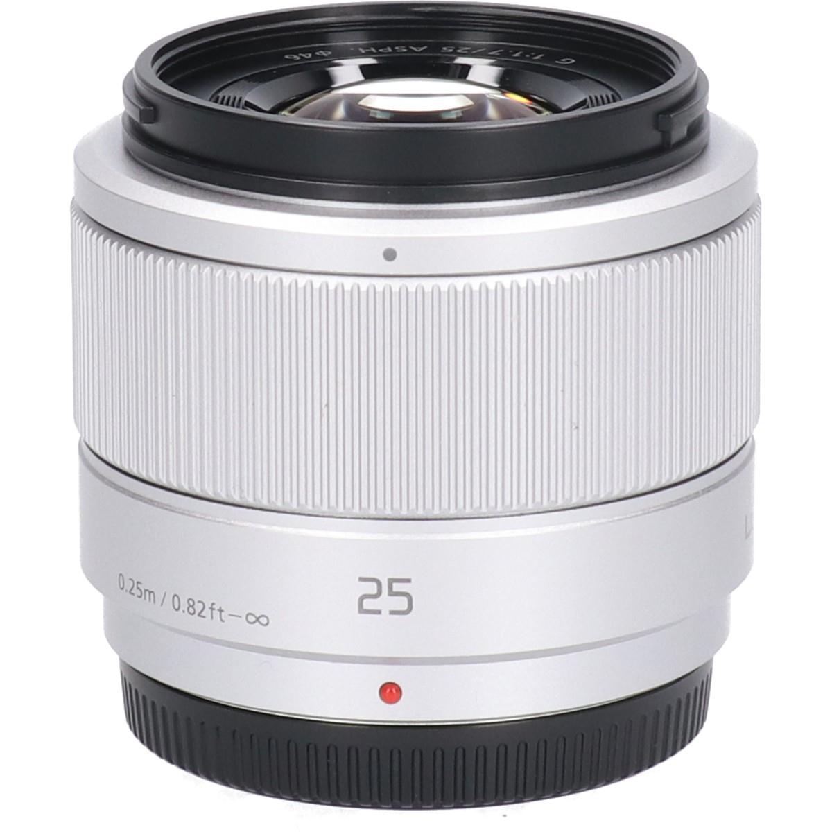 LUMIX G 25mm/F1.7 ASPH. H-H025-S [シルバー] 中古価格比較 - 価格.com