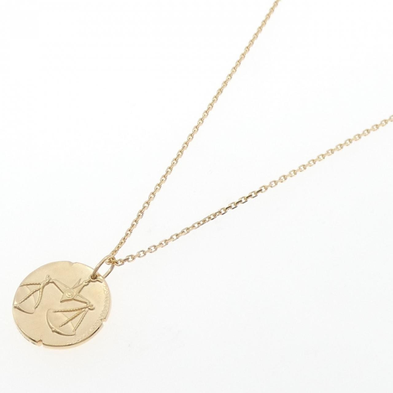 カレッジペンダント Authentic Van Cleef & Arpels Zodiac Necklace #260-006-594