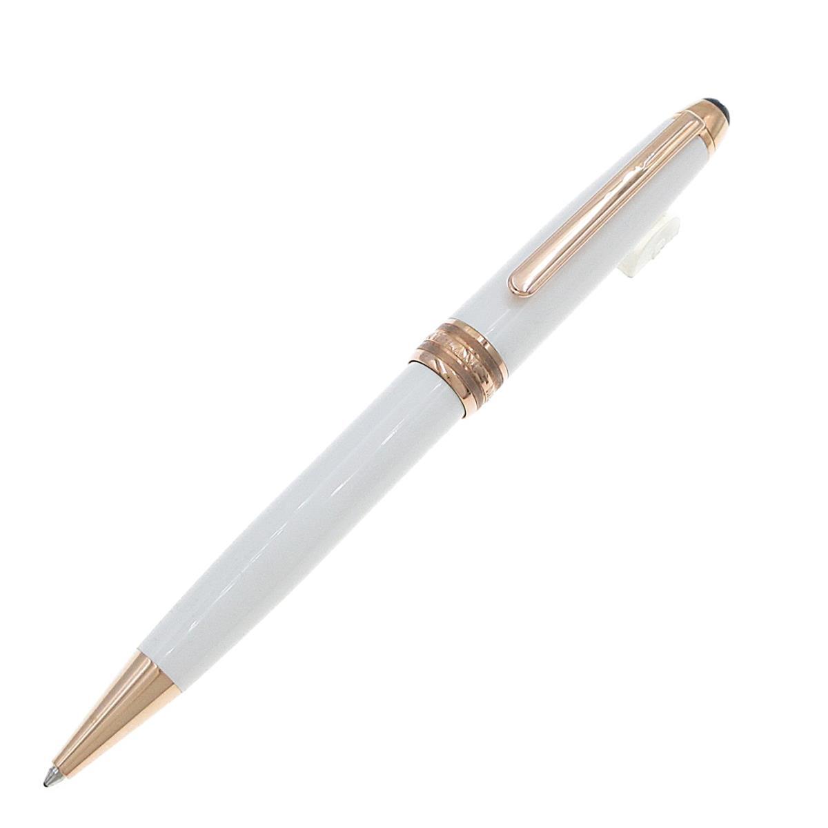 コメ兵 モンブラン マイスターシュテュック ホワイトソリテールレッドゴールドクラシック １１３３２５ ボールペン モンブラン 筆記具 ボールペン 公式 日本最大級のリユースデパートkomehyo