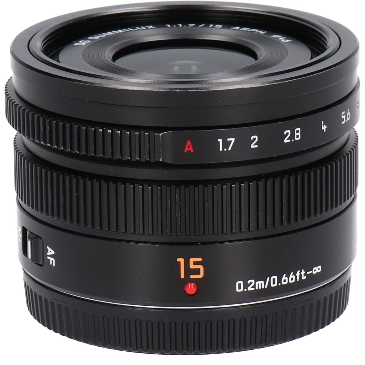 LEICA DG SUMMILUX 15mm/F1.7 ASPH. H-X015-K [ブラック] 中古価格比較