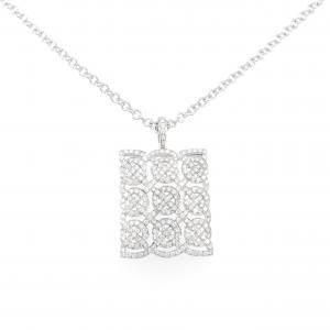 K18WG/750WG Diamond Necklace 2.16CT