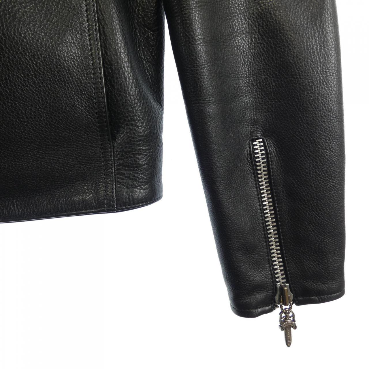 コメ兵 クロムハーツ Chrome Hearts ライダースジャケット クロムハーツ メンズファッション アウター ジャケット ライダースジャケット 服 公式 日本最大級のリユースデパートkomehyo