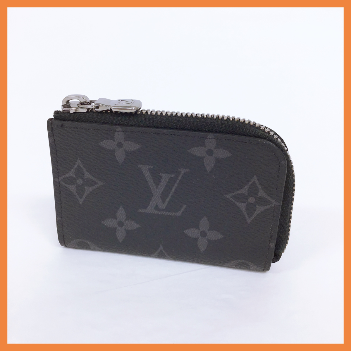 お歳暮 LOUIS VUITTON ポルト モネ ジュール_モノグラム エクリプス_