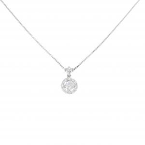 [BRAND NEW] PT Diamond Necklace 0.203CT D SI1 Good