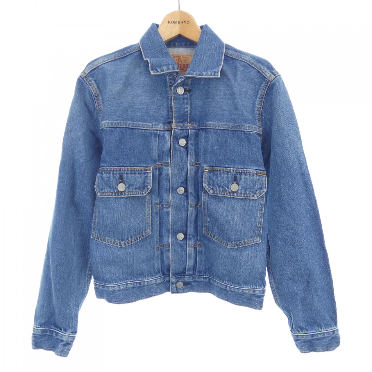 コメ兵 ヒステリックグラマー Hysteric Glamour デニムジャケット ヒステリックグラマー レディースファッション アウター ジャケット デニムジャケット 公式 日本最大級のリユースデパートkomehyo