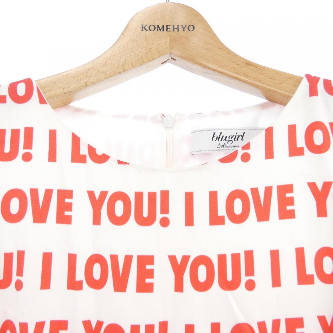 肌触りがいい ブルーガール ワンピース ひざ丈ワンピース Csjla Pe