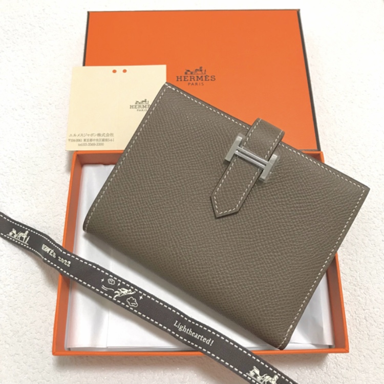 Hermes - お値下げ！エルメス べアン クラシック 長財布の+