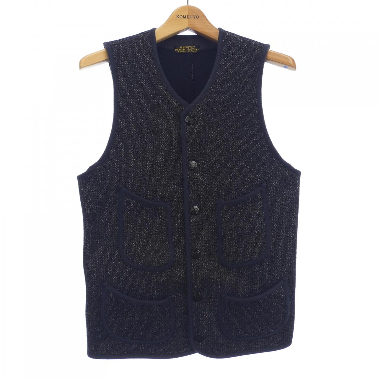 コメ兵 ブラウンズ ビーチ Brown S Beach ベスト ブラウンズ ビーチ メンズファッション トップス ベスト 公式 日本最大級のリユースデパートkomehyo