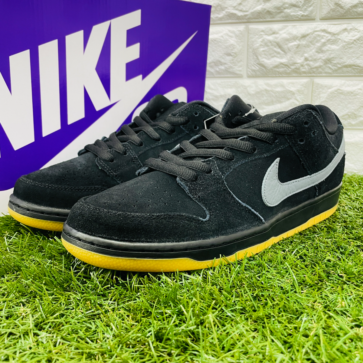 29 5cm ナイキ Sbダンク ロー プロ Nike Dunk メンズスニーカー 黒ブラックのフリマ商品 Kante Komehyo