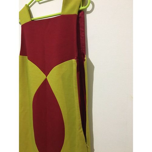 ◆ヴェルサーチ VERSACE【定価15万程】 素敵な色と織のワンピース/ドレス