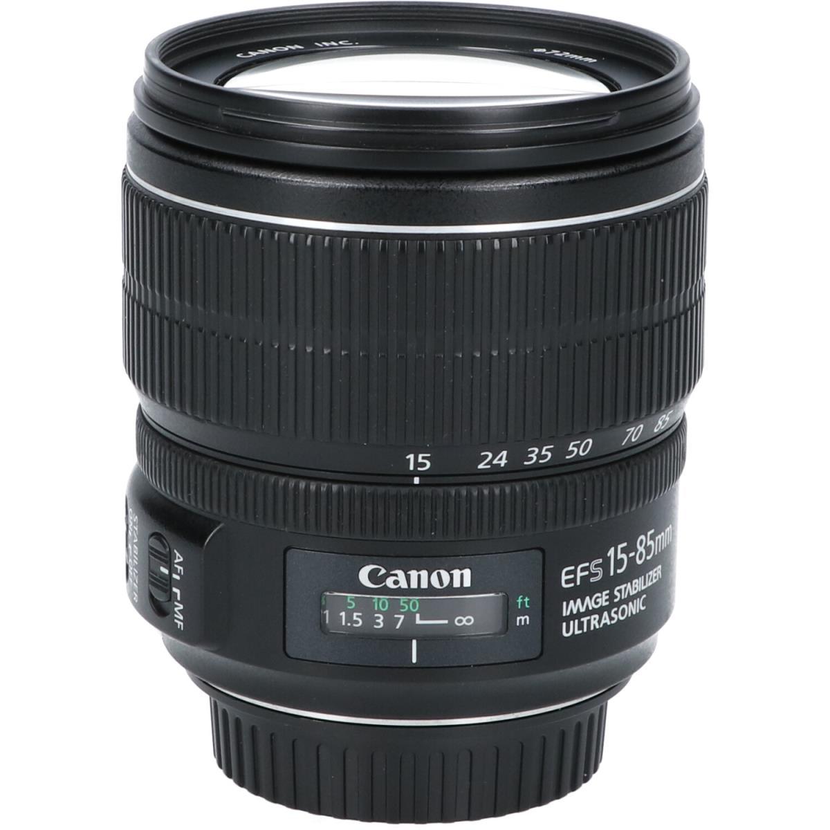 特価高評価中古　Canon EFS 15-85 F3.5-5.6 IS USM レンズ その他