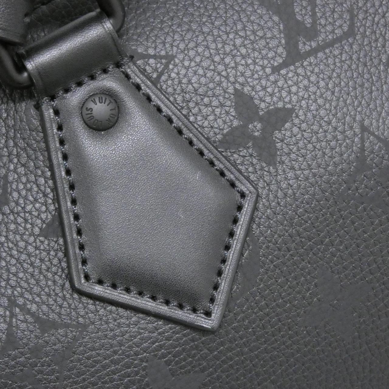 Authentic LOUIS VUITTON Monogram Leather Speedy P9 Bandouliere