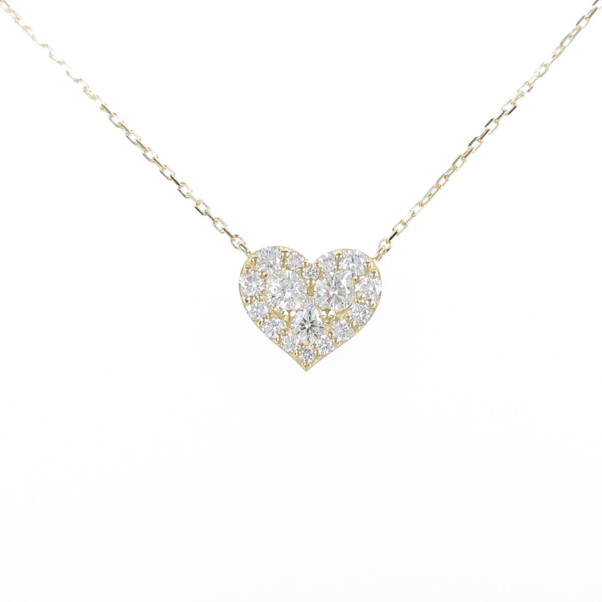 予約販売 本 ポンテヴェキオ ハートダイヤネックレス ネックレス Www Qiraatafrican Com