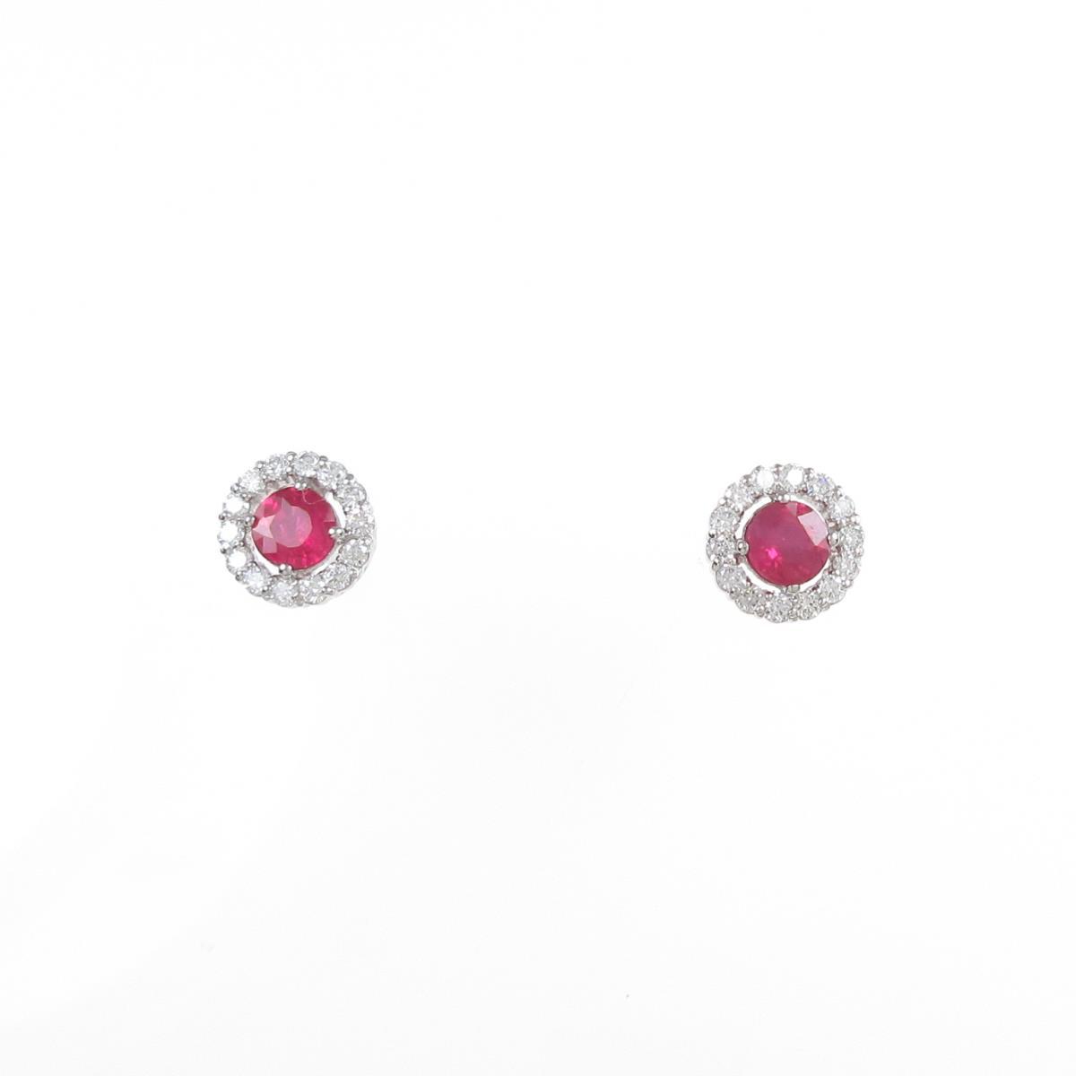 コメ兵 リメイク ｐｔ ルビーピアス ノーブランドジュエリー ピアス 公式 日本最大級のリユースデパートkomehyo