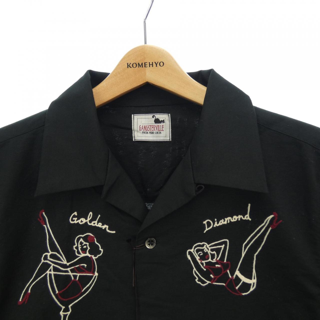 コメ兵 ギャングスタービル Gangsterville シャツ ギャングスタービル メンズファッション トップス シャツ 公式 日本最大級のリユースデパートkomehyo