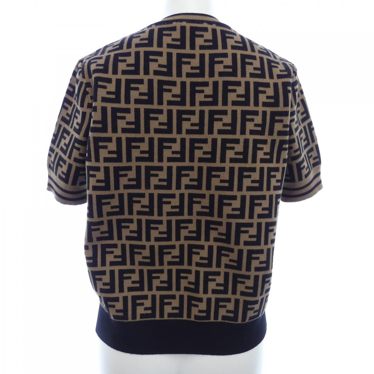 FENDI ニットセーター 38 Authentic FENDI FF motif FZY702 A5QG Knitwear #270-004-156-6333 | eBay