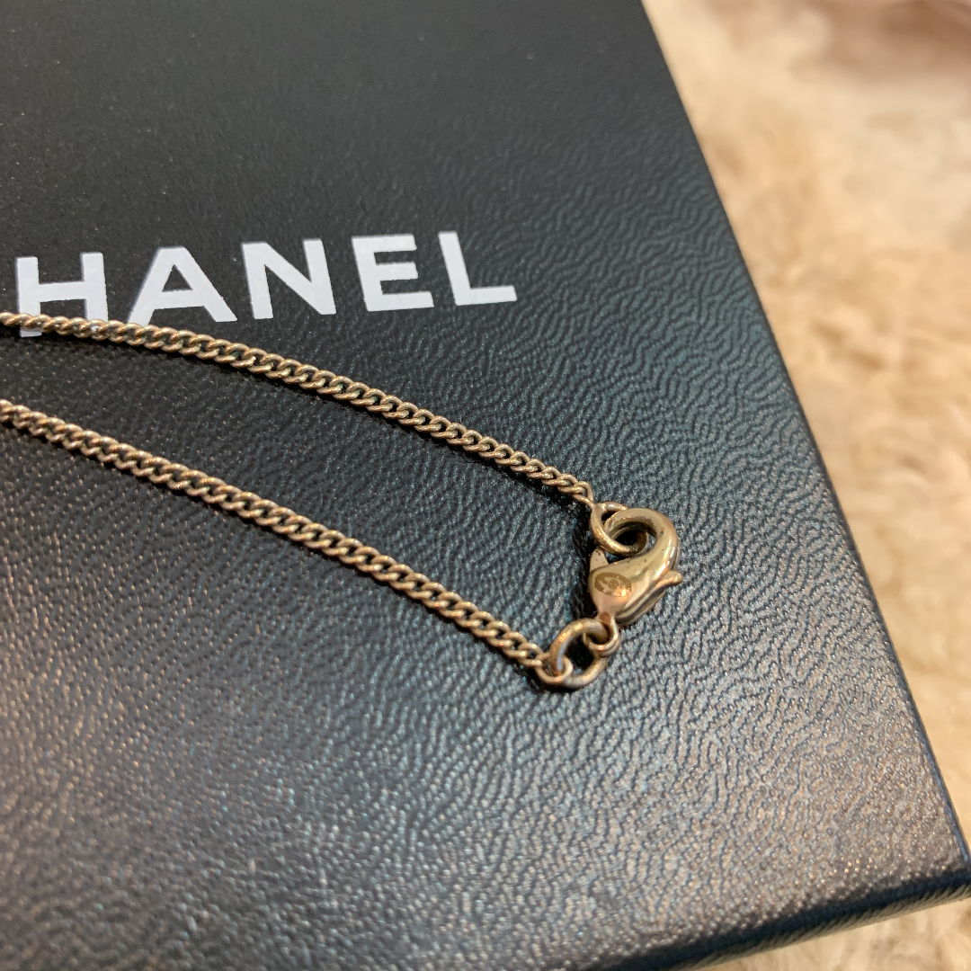代引き人気 ☆レア☆CHANEL シャネル 08A クロスネックレス カラー ...