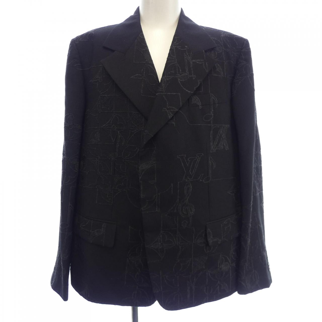 LOUIS VUITTON ビンテージ　ジャケット 48 LOUIS VUITTON Varsity Jacket Gray 48(Approx. L