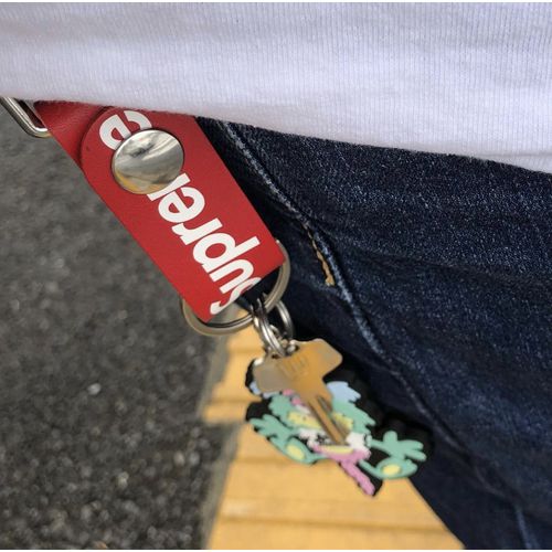 Supreme Leather Key Loop シュプリーム レザーキーループ 「直売激安